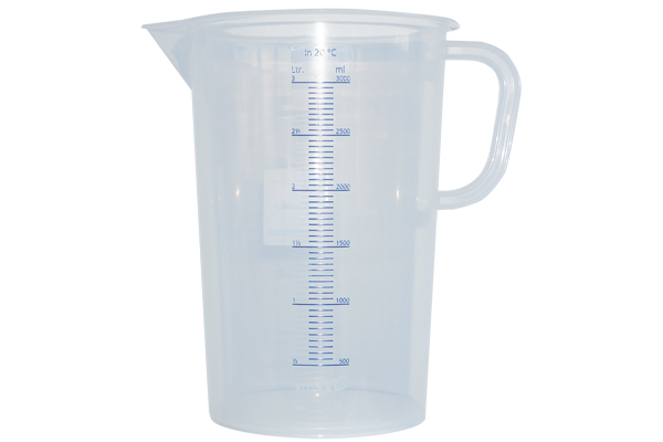 Measuring and mixing cup