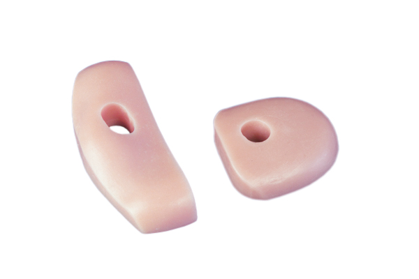 Wax spare parts for silicon foot model
