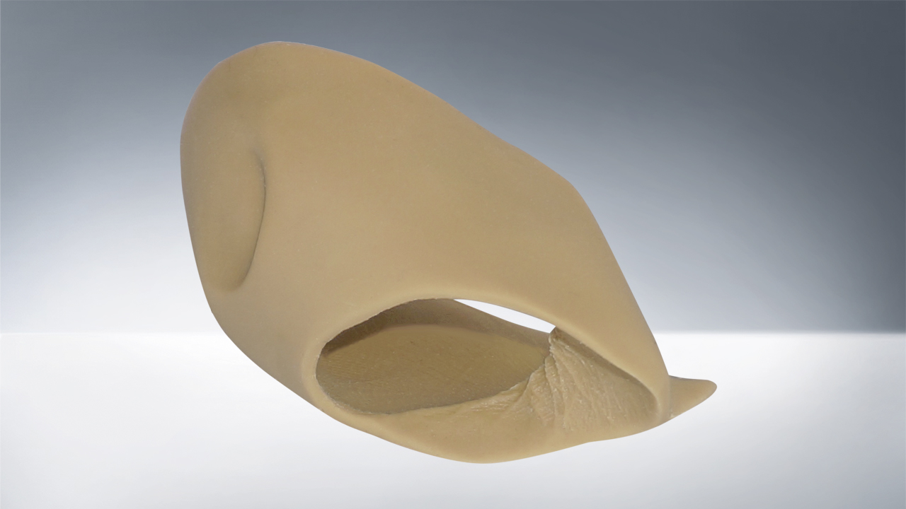 Pressure relief orthoses - bale shells